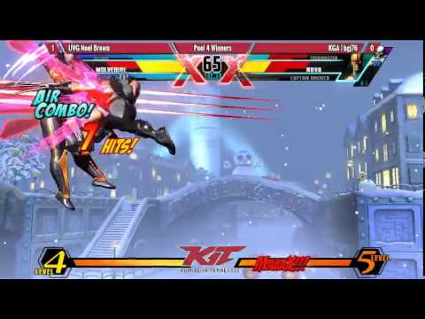 KiT15 - UMvC3 - P4W - UVG Noel Brown vs KGA bgj76