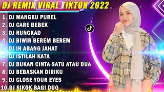 Download lagu DJ TIKTOK TERBARU 2022 - DJ MANGKU PUREL VIRAL TIKTOK FULL BASS TERBARU mp3