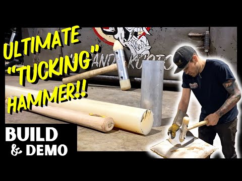 How To Make A Tucking Hammer For Shrinking Sheet Metal!!