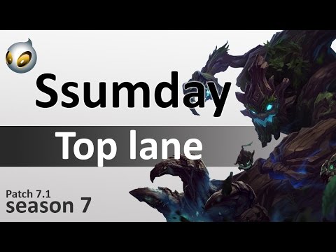 DIG Ssumday : Maokai vs Fiora | Top lane | NA LOL | Patch 7.1 | Season7