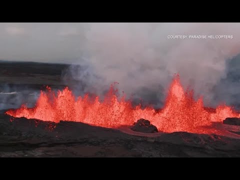 ハワイの火山噴火:研究者が珍しい発見をする