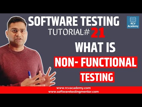 Software Testing Tutorial 21 What is Non Functional Testing