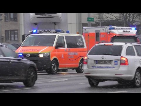 NEF 25A BF Hamburg + RTW 1 RVS Ahrensburg in Hamburg