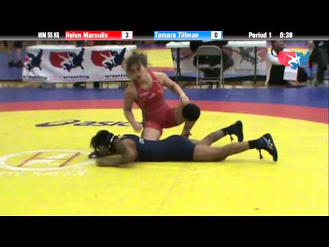 55 KG R16 - Helen Maroulis (Sunkist Kids) vs. Tamara Tillman (TMWC)