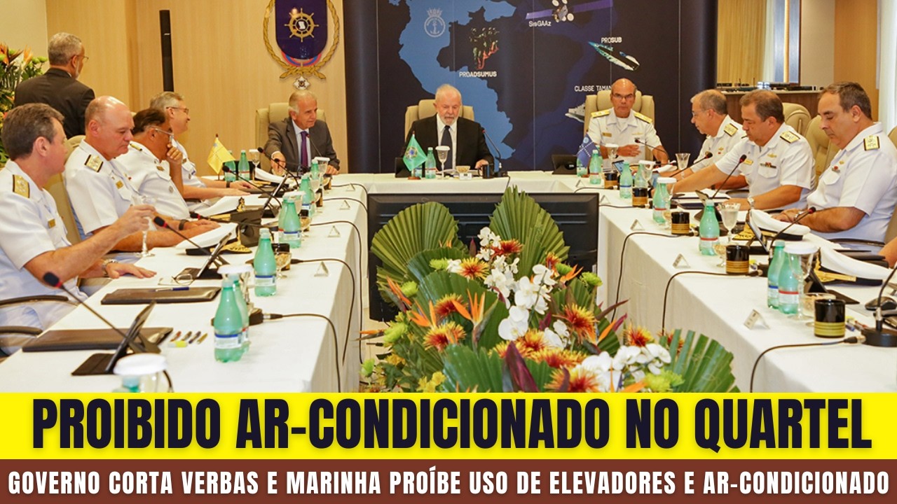 QUARTEL DA MARINHA EM CRISE: Militares Proíbem Elevadores e Ar-Condicionado