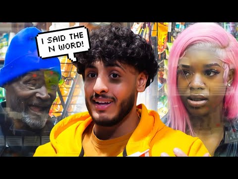 I got a black Eye For Saying the “N” word prank in the hood