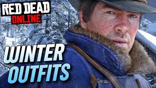 WINTER OUTFITS in Red Dead Online (The Best Cold Weather Outfits) RDR2