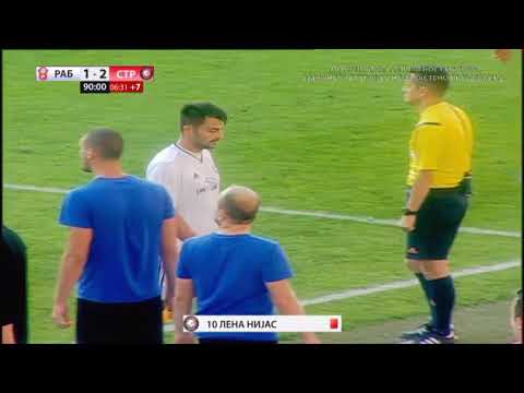 ПМФЛ - 10. коло (РАБОТНИЧКИ - СТРУГА ТЛ 1-2) Промашен пенал на Петар Петковски