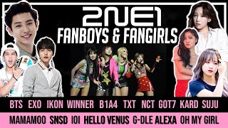 2NE1 - Celebrity & Korean Idols (Fanboys /Fang