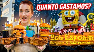 We went to the new SpongeBob SquarePants restaurant! How much did we spend?!