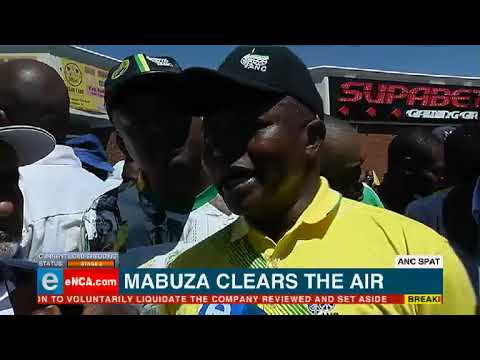 Mabuza clears the air