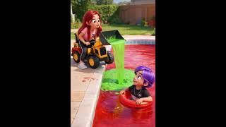 ELES TIVERAM QUE LIMPAR A PISCINA!!!