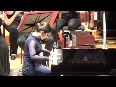Anastasija Petreska - Mozart: piano concerto in d minor with Macedonian Philharmonic Orchestra