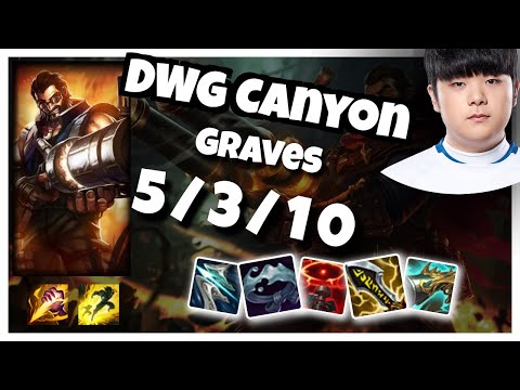 Graves vs Lillia DWG Canyon JUNGLE (5/3/10) - v10.25