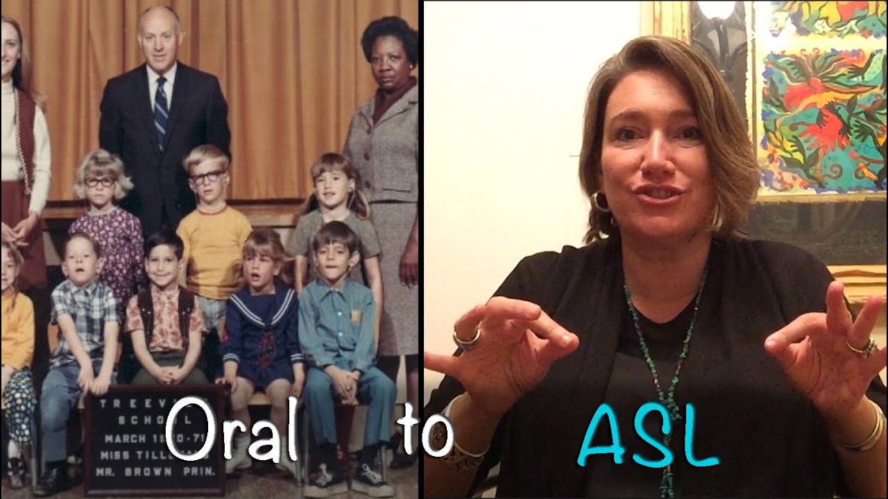 A Deaf Woman's Journey From Oralism to ASL -- See Her Success Today