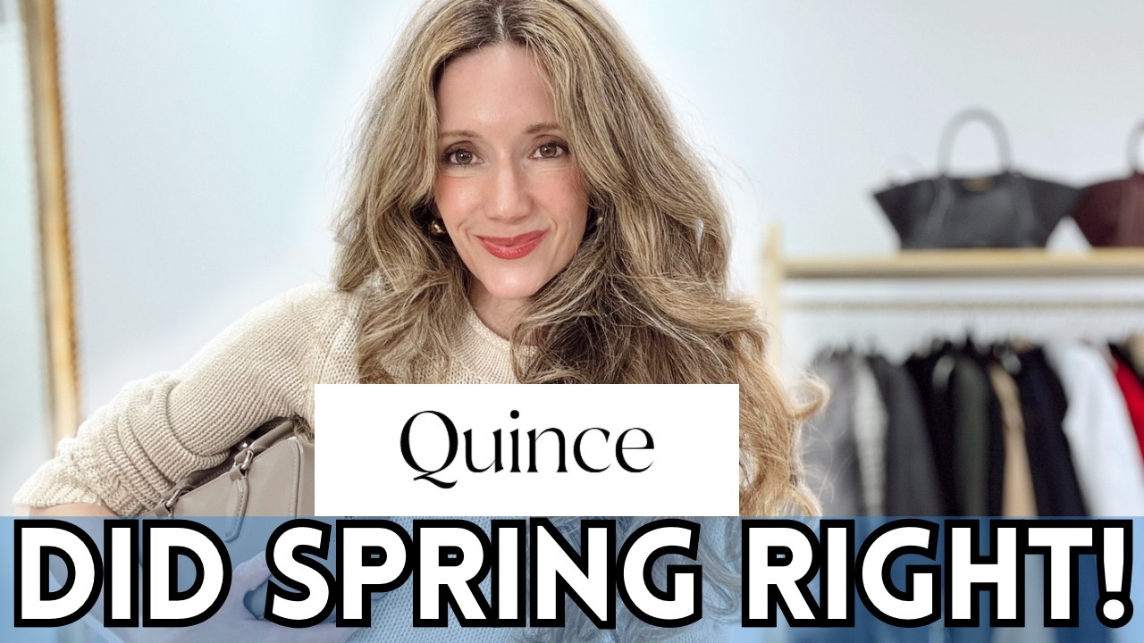 Spring To Summer Trends To Try From QUINCE! NEW IN Try-On Haul!