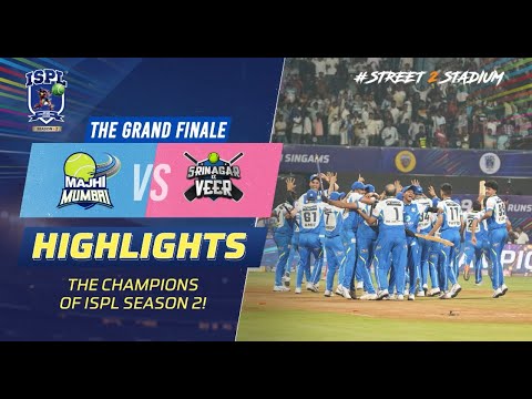 ISPL Season 2: Majhi Mumbai fulfills last season’s dream – Champions at last!