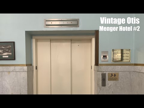 Vintage Otis Elevator #2 at the Menger Hotel in San Antonio, TX