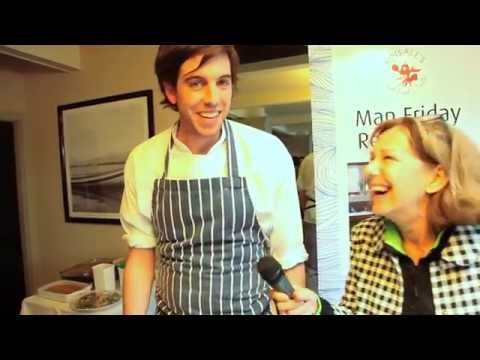 Daniel Horgan, Man Friday Restaurant - Kinsale Gourmet Festival - Unravel Travel TV