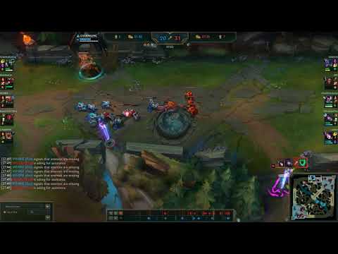 Preventing Mordekaiser from recalling while my team pushing, tactical 1 v 1 resetting conq/passive
