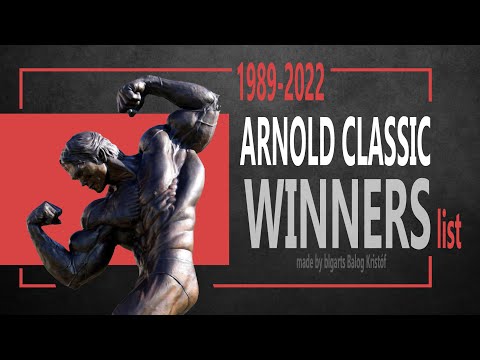 All Arnold Classic winners  1989-2022