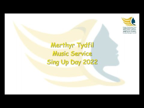 Merthyr Tydfil Sing Up Day 2022