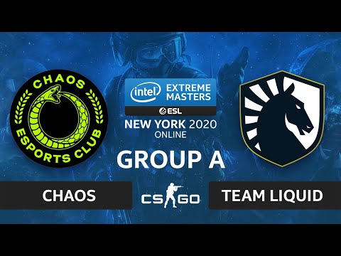 CS:GO - Team Liquid vs. Chaos [Dust2] Map 2 - IEM New York 2020 - Group A - NA