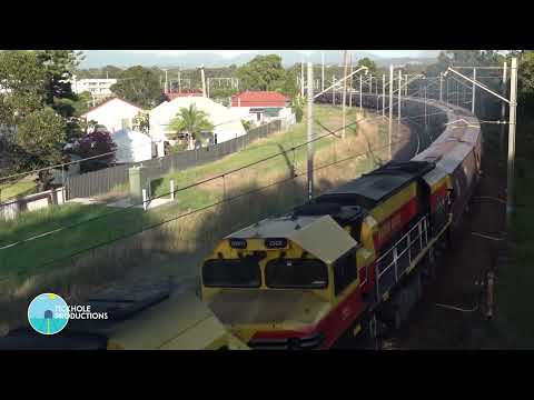 Diesel Locomotives - C506, C507 & BRM001 - Loaded Grain - January 2024