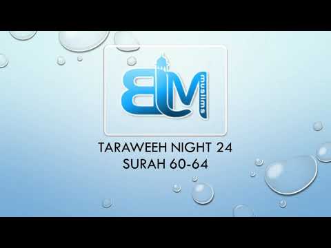 Taraweeh Night 29-30
