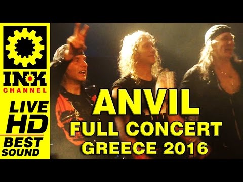 ANVIL - Full Concert w/ UDO - 2016 Greece