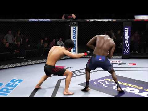 Bruce Lee vs. Charles Bennett (EA Sports UFC 3) - CPU vs. CPU