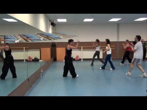 Fitclub 24 de Abril. Coreografía de aerobic de Aloña Martinez