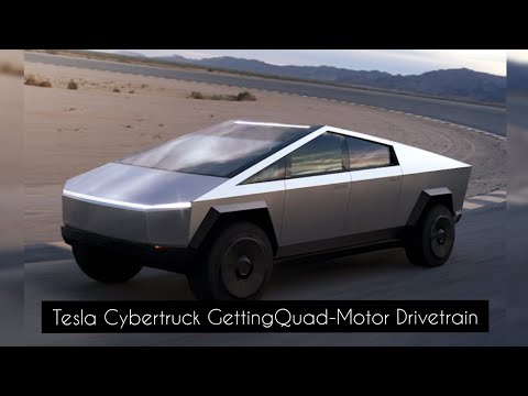 Tesla Cybertruck Getting Quad-Motor Drivetrain