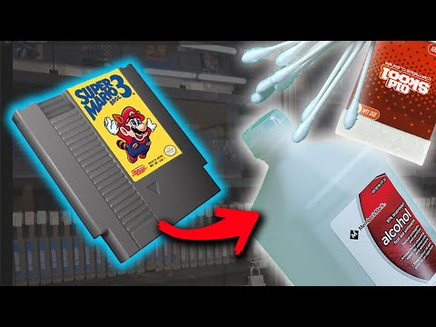 How To Clean Your Nintendo Cartridge Games