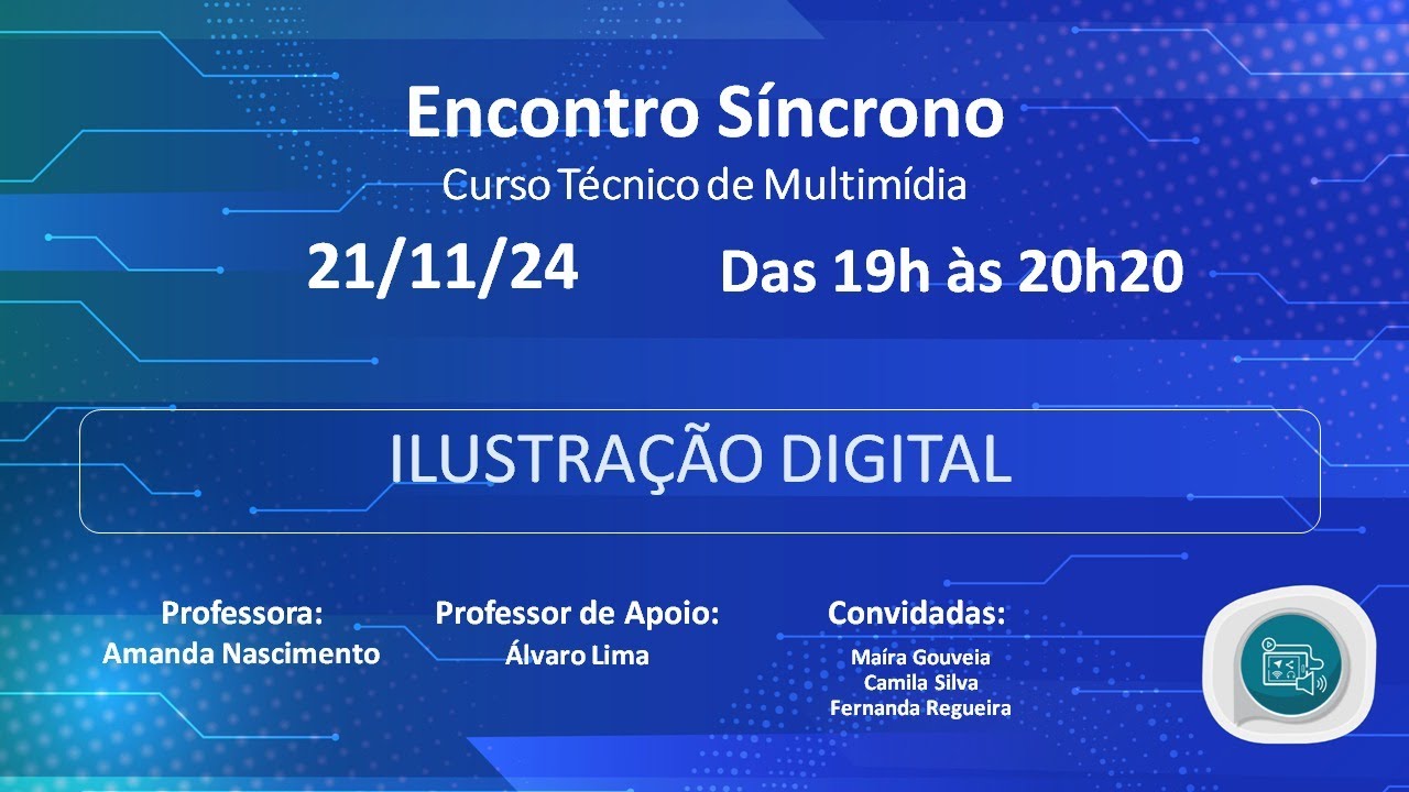 MESACAST ILUSTRAÇÃO DIGITAL, DO CURSO TÉCNICO EM MULTIMÍDIA