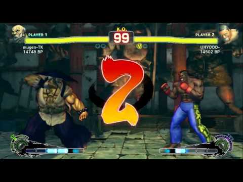 [SSF4] Gouken(mugen-TK)vsDeeJay(UHYOOO-) 10/11/23 PS3