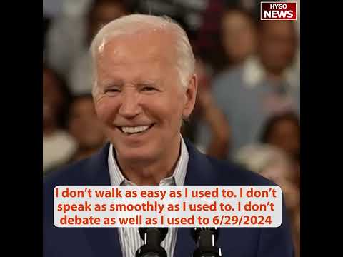 Jill escorts Joe down stairs; Biden admitted poor debate performance; Pelosi attempted to gaslight