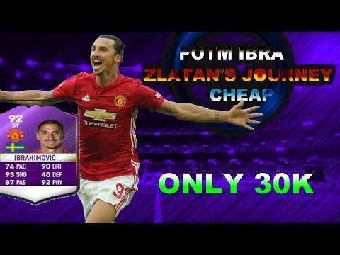 FIFA 17 POTM IBRAHIMOVIC SBC | ZLATAN'S JOURNEY CHEAP