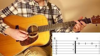 Two Soldiers - 3/4 Bluegrass Ballad Guitar Lesson with TAB