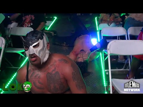 Gino Medina vs El Hijo De Canis Lupus (Loko Wrestling) Houston, TX - Title Match Network