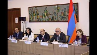 Meeting with the heads of diplomatic missions and representatives of international organizations accredited in Armenia