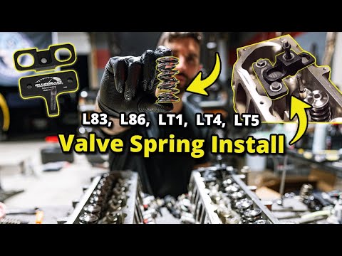 How to Install GM LS and LT BTR Valve Springs - AFM DOD Delete - LS3 LSX L83 L86 LT1 LT4 LT5