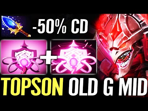 🔥 OLD G TOPSON Dazzle NEW MID — Aghanim Good Juju + Bad Juju -50% CD Cancer Spamming Dota 2 Pro
