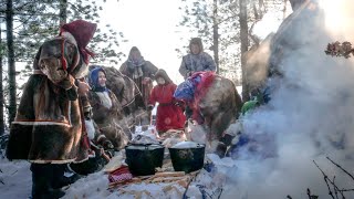 Nenet Shamanic Spring Ritual - PART 1  - CELEBRATION of the FOREST
