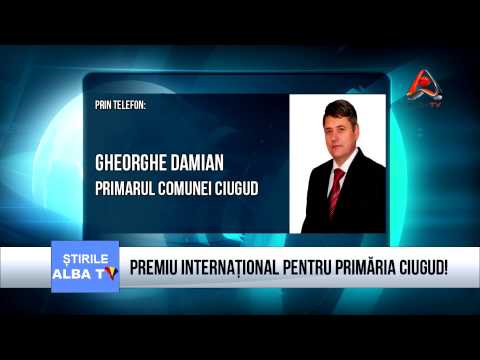 PREMIU INTERNAȚIONAL PENTRU PRIMĂRIA CIUGUD!