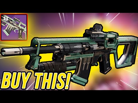 YOU SHOULD BUY THIS NASTY AUTO RIFLE FROM THE TOWER ASAP! (It's BUFFED)