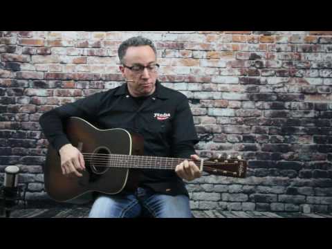 Пример звучания акустической гитары Art & Lutherie Americana Tennesse Red