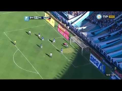 Gol de Bou. Racing 2- Velez 0 | TPD2014 - Fecha 12