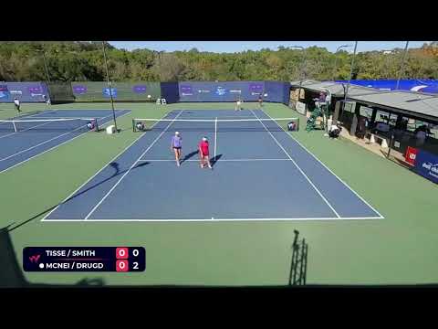 Elsie Smith Nadia Tissembaum vs Salma Drugdova Christasha McNeil Doubles R16 W50 Austin, TX 10 Novem