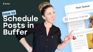 How to Schedule Posts in Buffer | Quick Guide for Beginners 👋